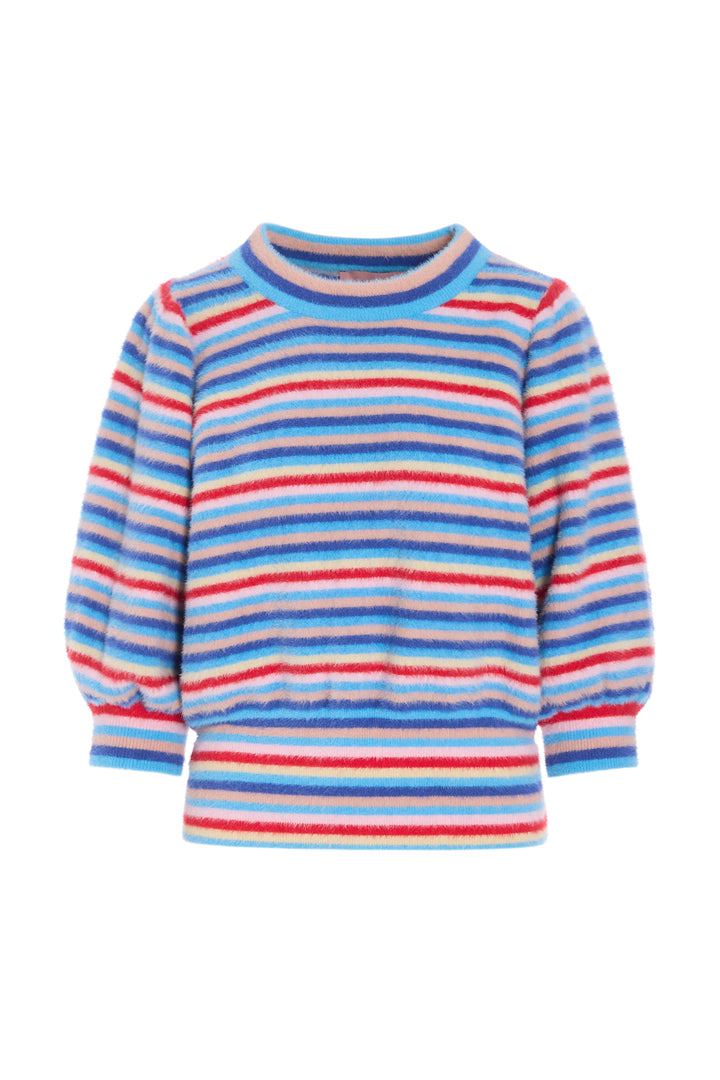 HUNKØN Lilou Blouse Bluser Multi striped