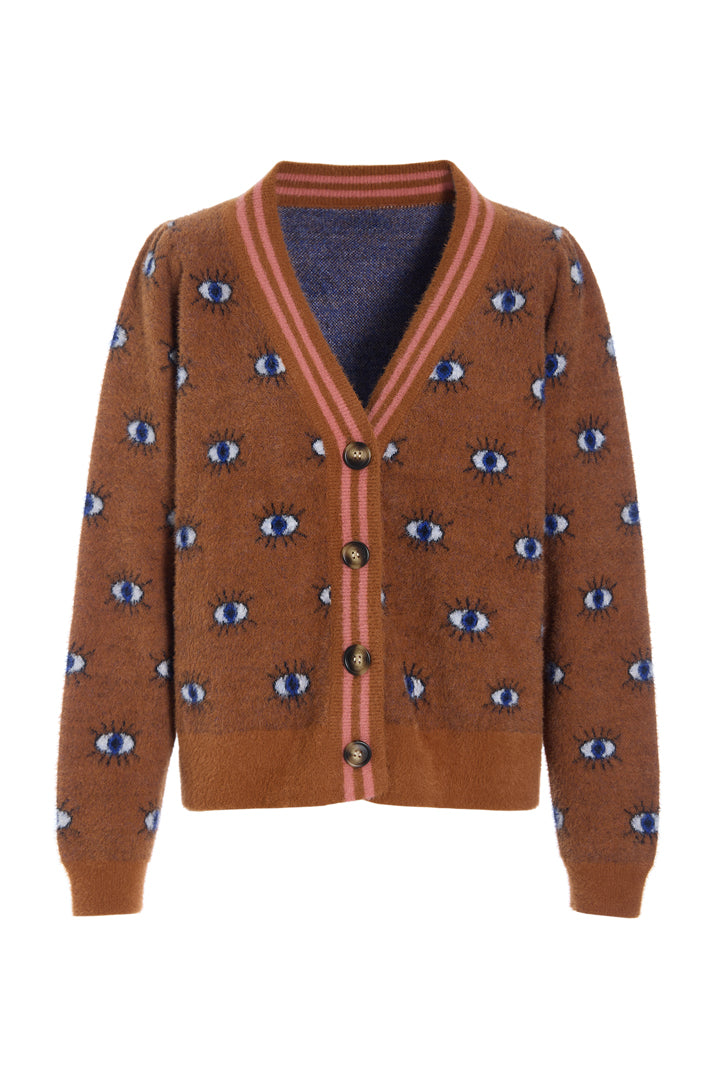 HUNKØN Lilou Cardigan Cardigans Look at me Art Print