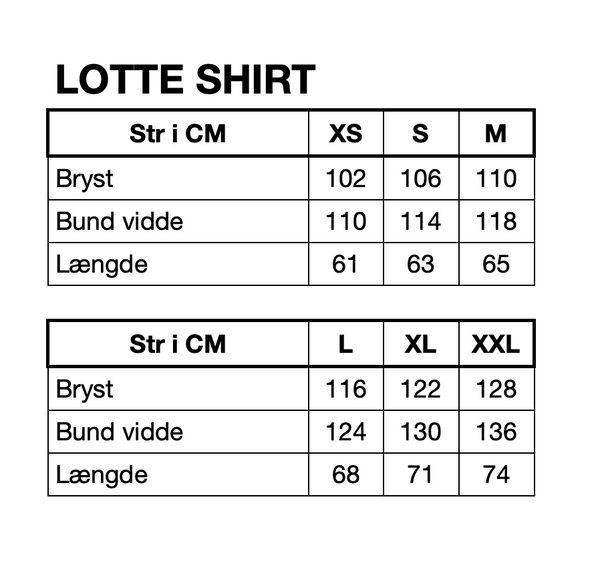 HUNKØN Lotte shirt Skjorter Rose