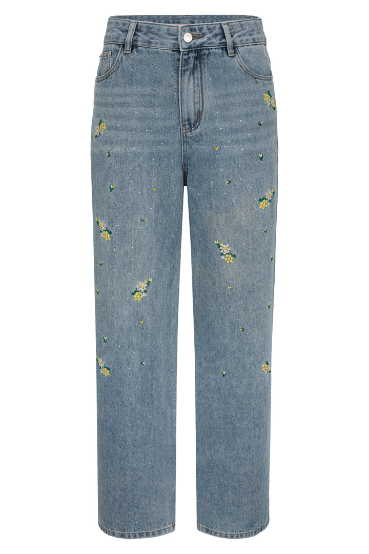 HUNKØN Lou Jeans Bukser Light Denim