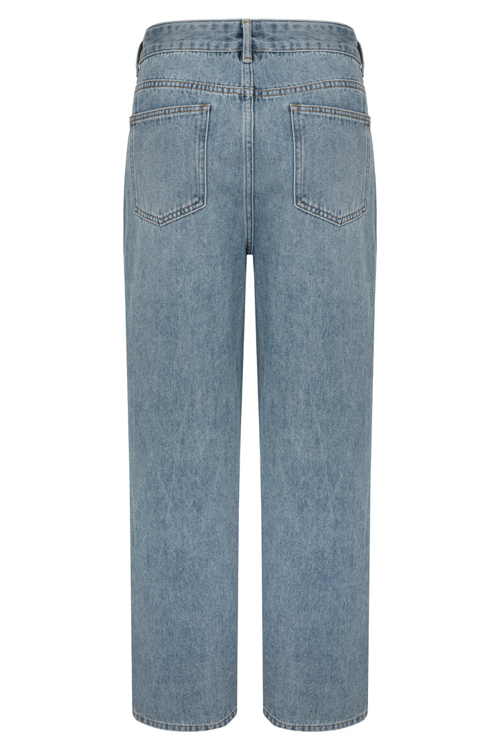 HUNKØN Lou Jeans Bukser Light Denim