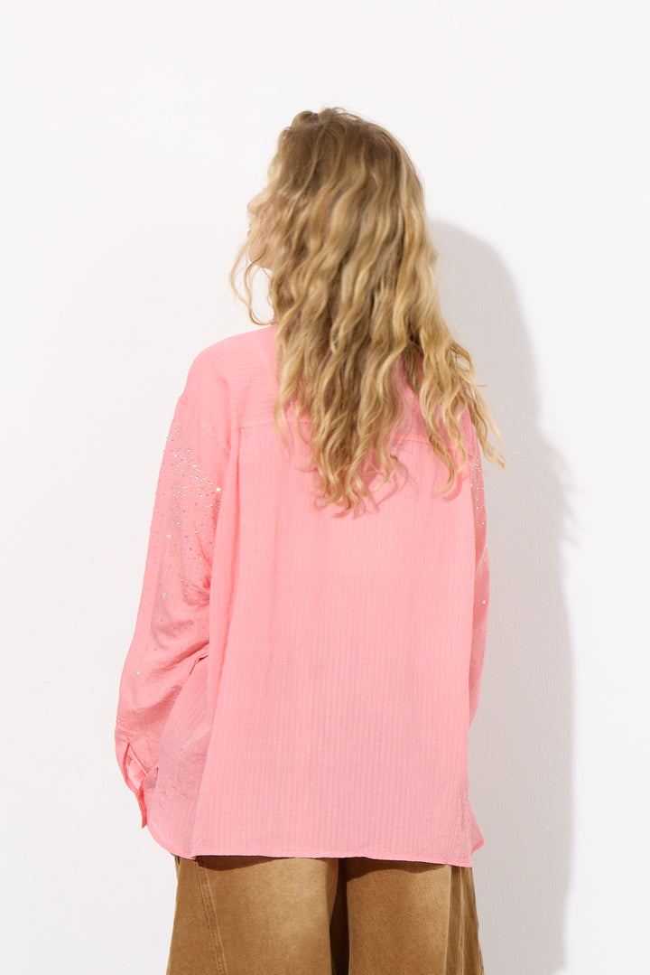 HUNKØN Lumina Shirt Skjorter Peach