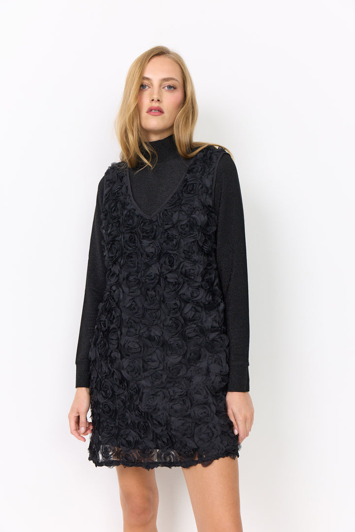 HUNKØN Marianne Dress Kjoler Black