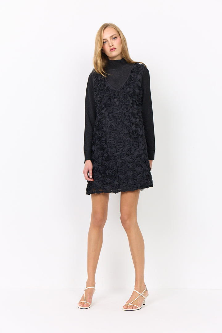 HUNKØN Marianne Dress Kjoler Black