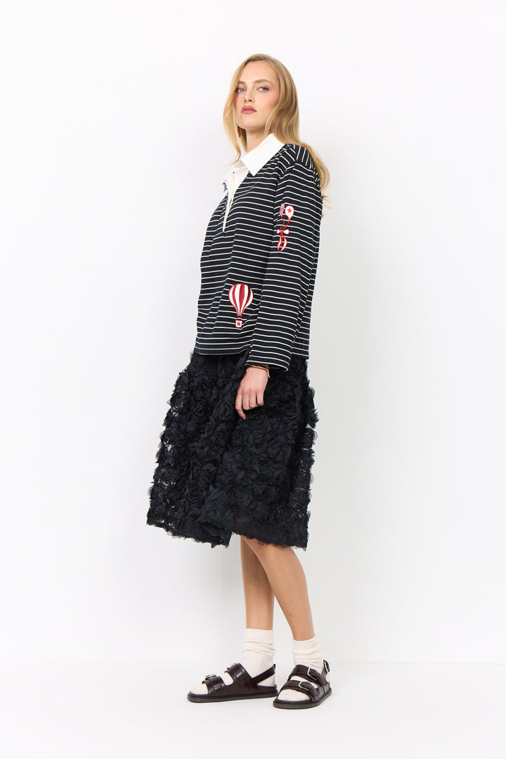 HUNKØN Marianne Skirt Nederdele Black
