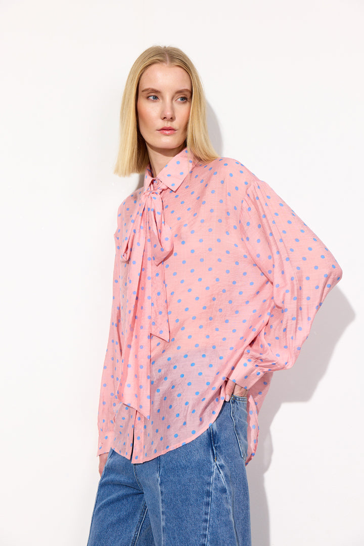HUNKØN May Shirt Skjorter Soft Pink