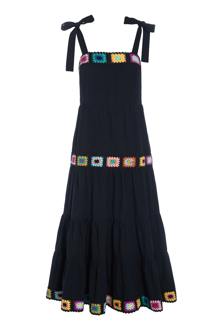 HUNKØN Millie Dress Kjoler Black