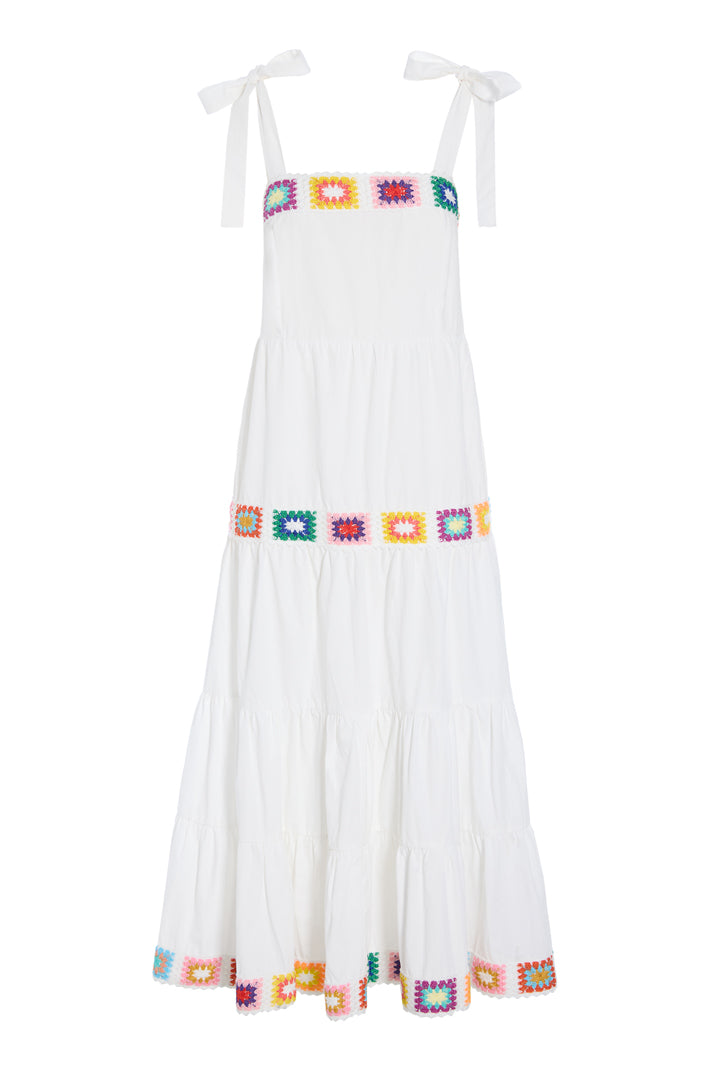 HUNKØN Millie Dress Kjoler White