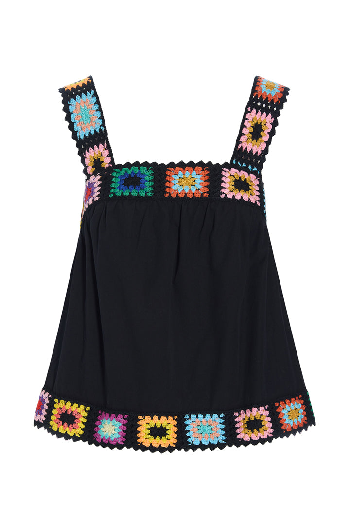 HUNKØN Millie Top Toppe Black