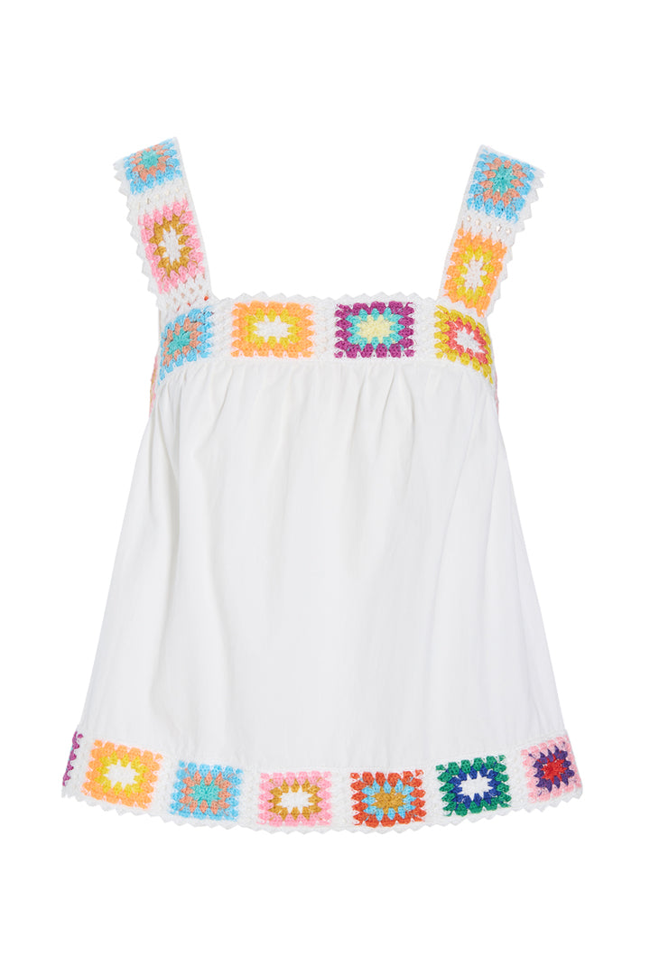 HUNKØN Millie Top Toppe White
