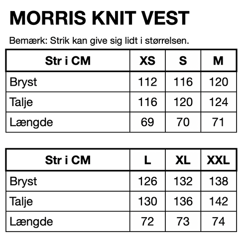 HUNKØN Morris Vest Vests Lavender