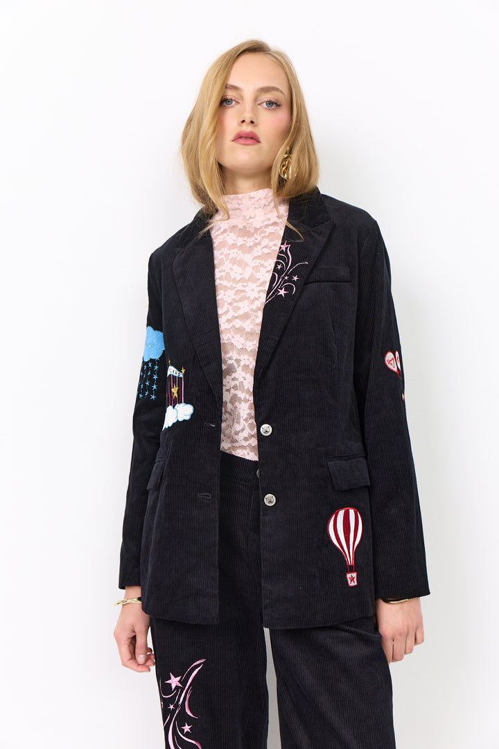 HUNKØN Nadine Blazer Jakker Black