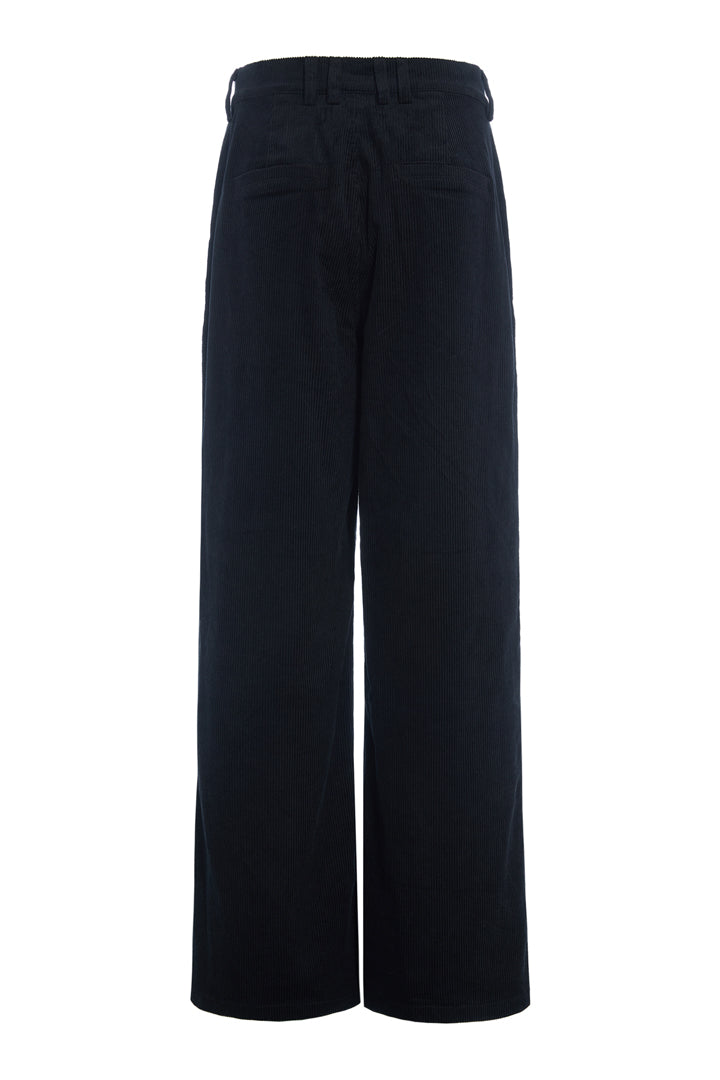 HUNKØN Nadine Trousers Bukser Black