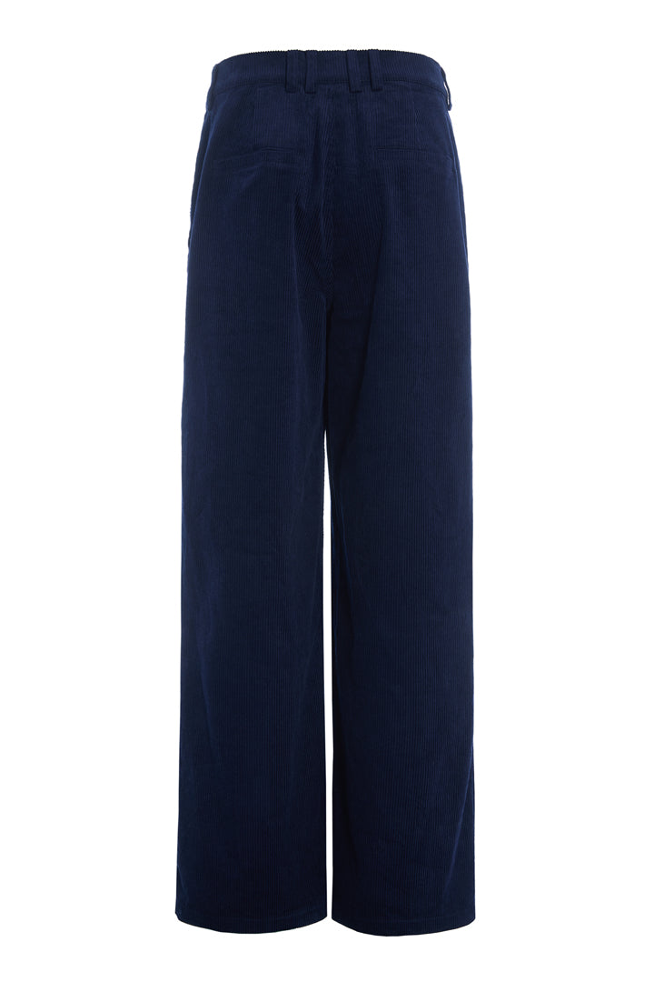 HUNKØN Nadine Trousers Bukser Navy