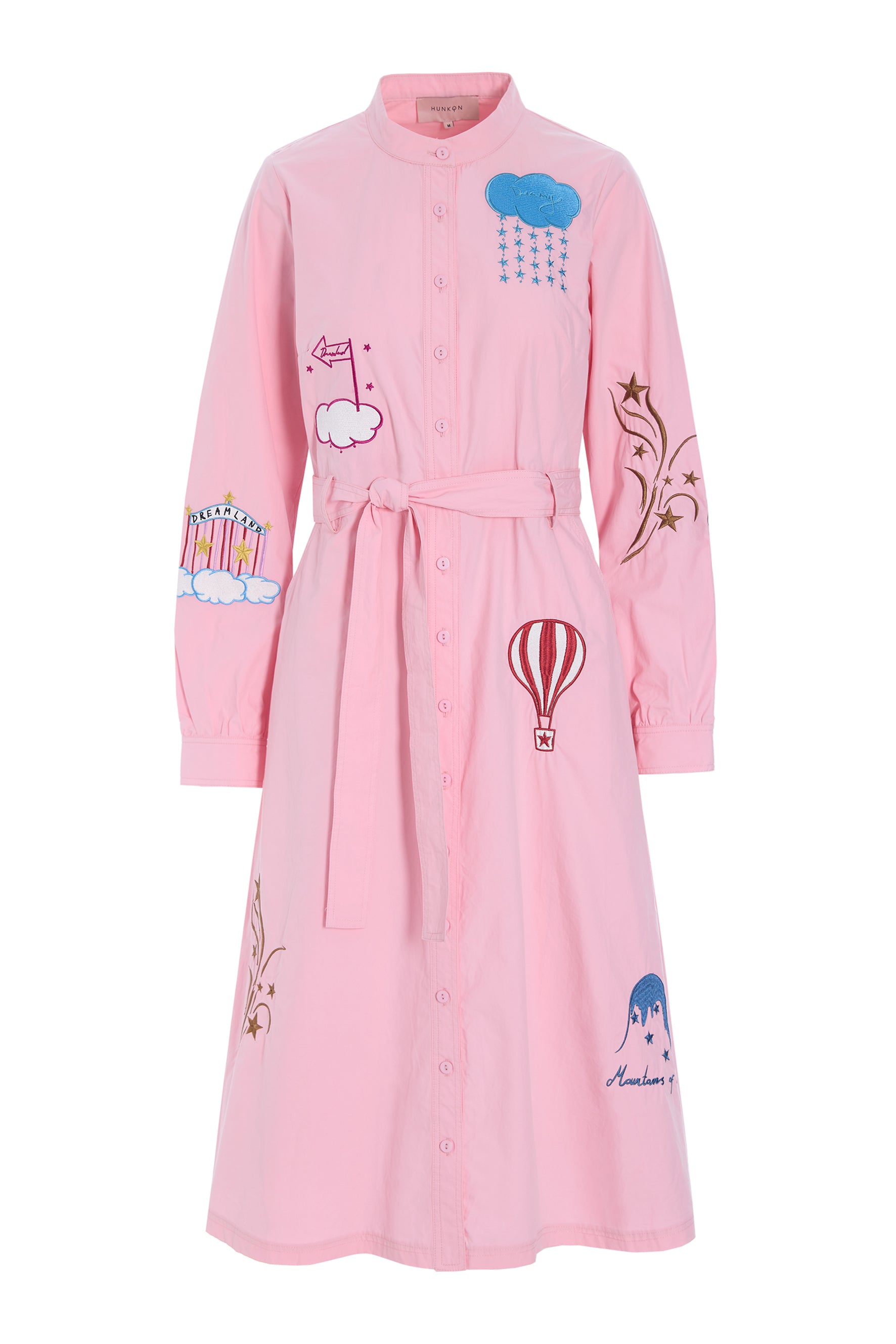 HUNKØN Nicole Dress Kjoler Pink
