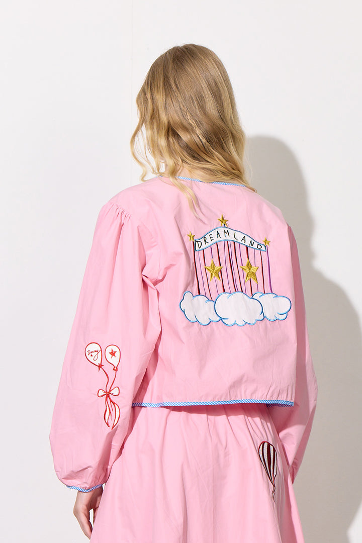 HUNKØN Nicole Shirt Skjorter Pink