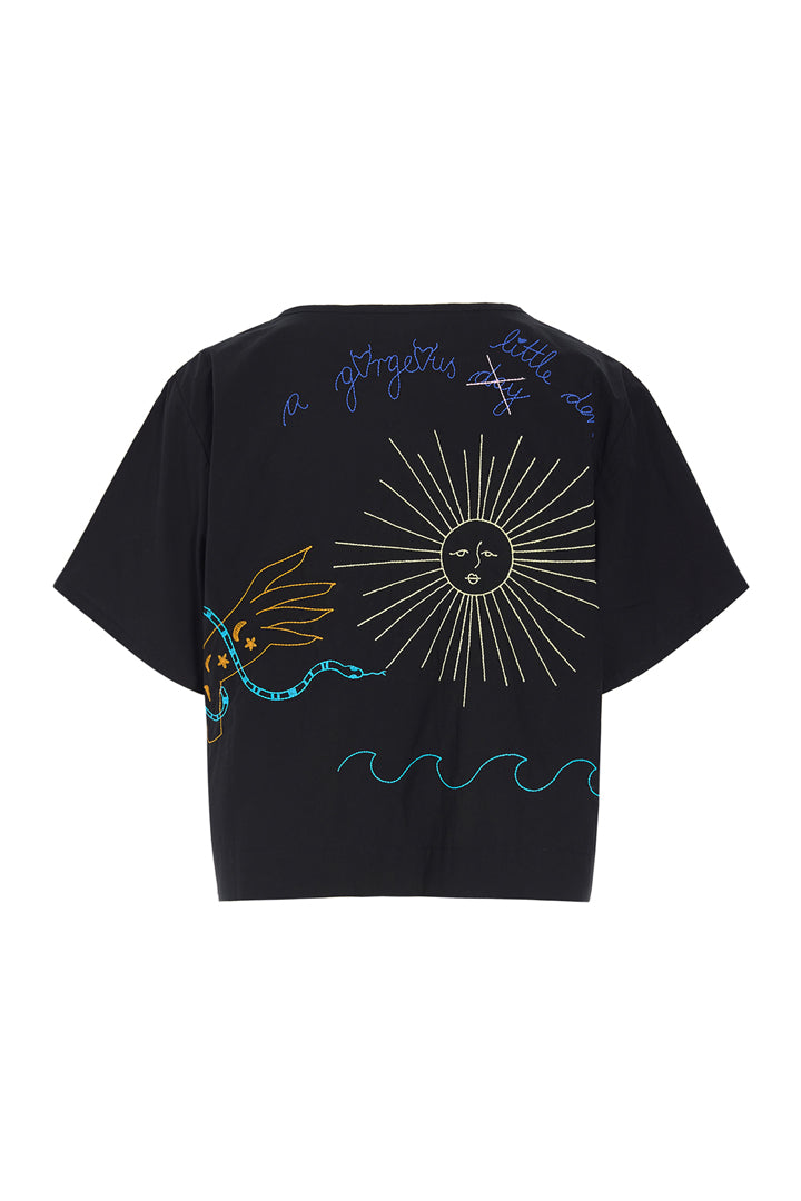 HUNKØN Nima Shirt Skjorter Black