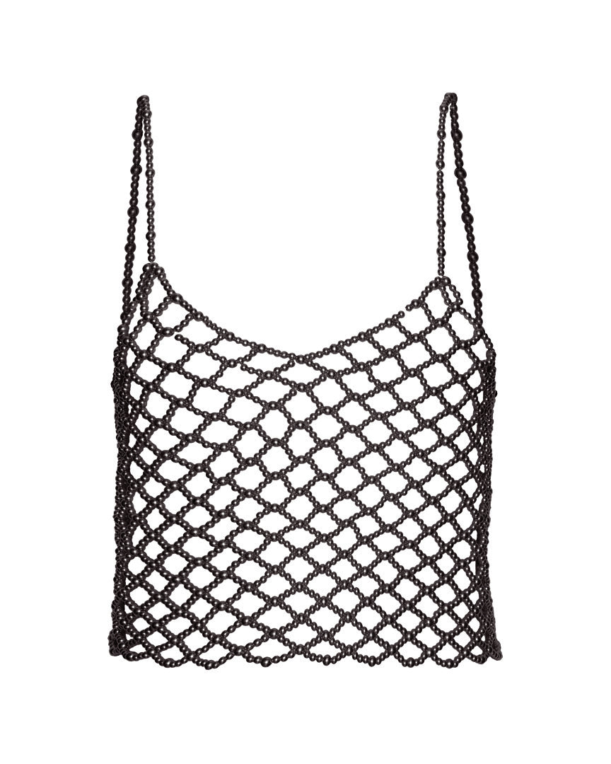 HUNKØN Nixie Pearl Top Accessories Black