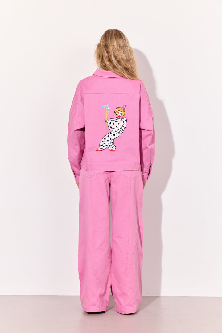 HUNKØN Electra Shirt Skjorter Pink