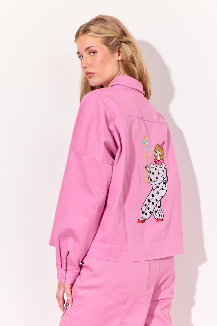 HUNKØN Electra Shirt Skjorter Pink