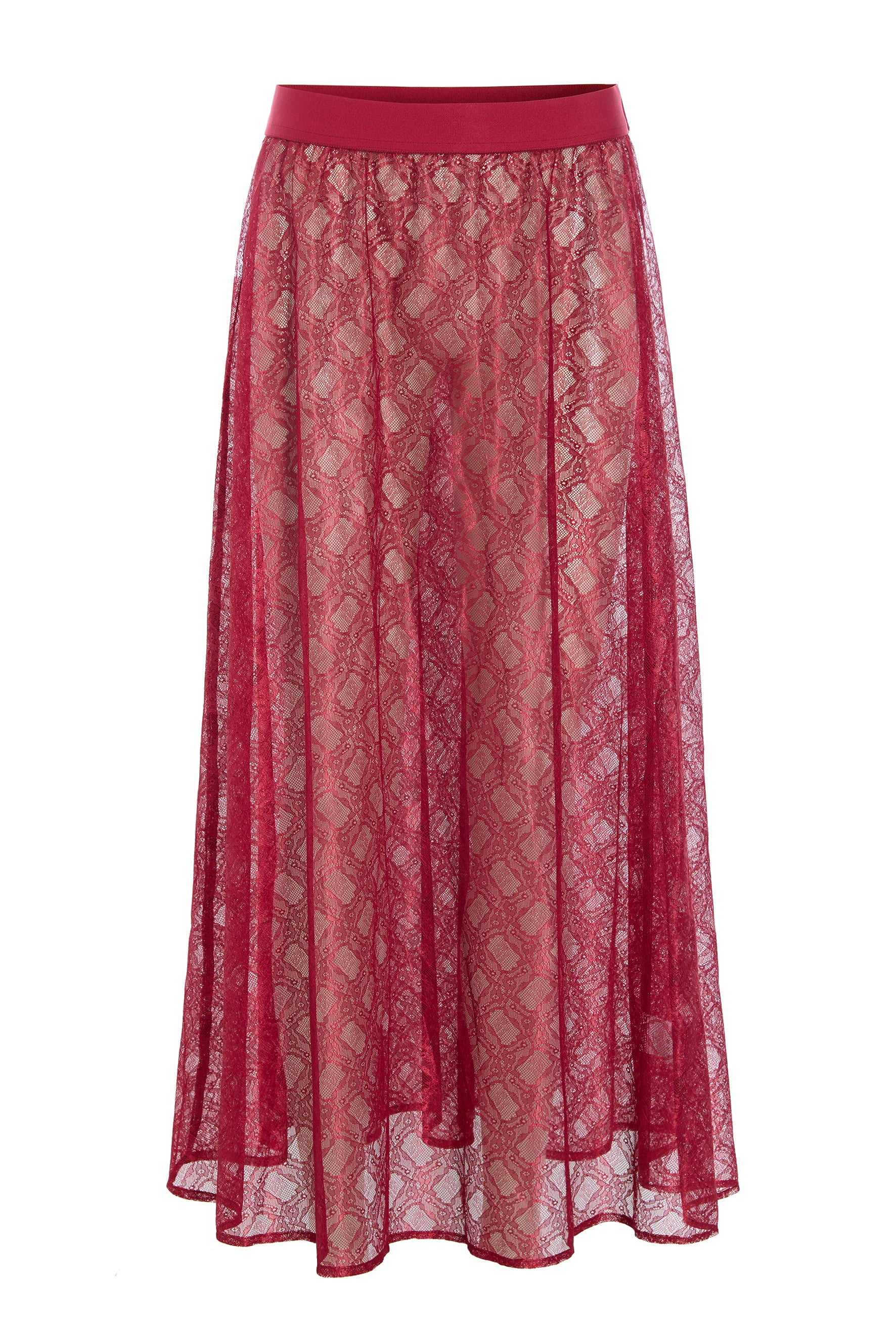 HUNKØN Ofelia Skirt Nederdele Zinfandel