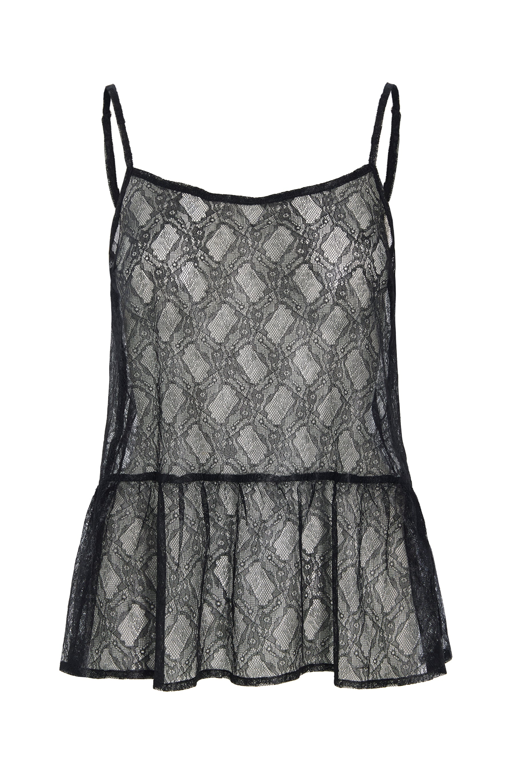 HUNKØN Ofelia Top Toppe Black