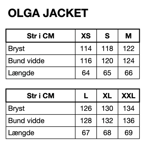 HUNKØN Olga Jacket Jakker Black