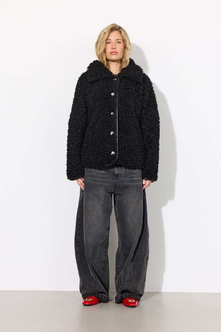 HUNKØN Olga Jacket Jakker Black