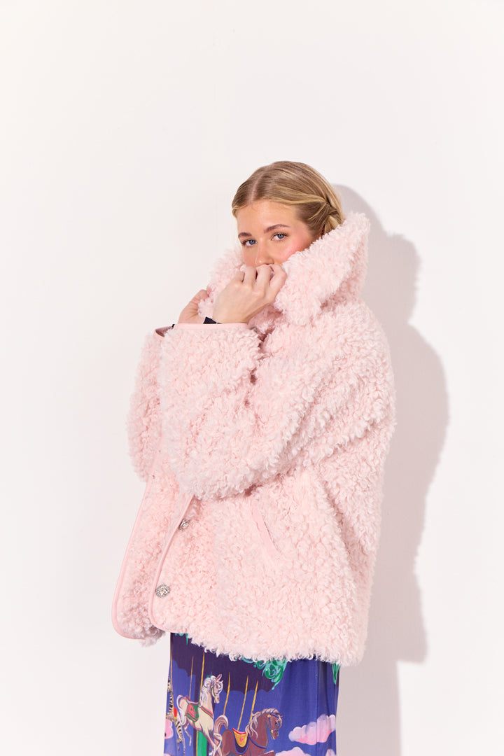 HUNKØN Olga Jacket Jakker Soft Pink