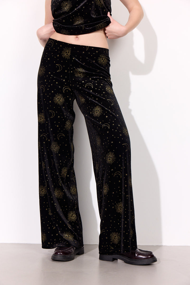 HUNKØN Olympia Trousers Bukser Black