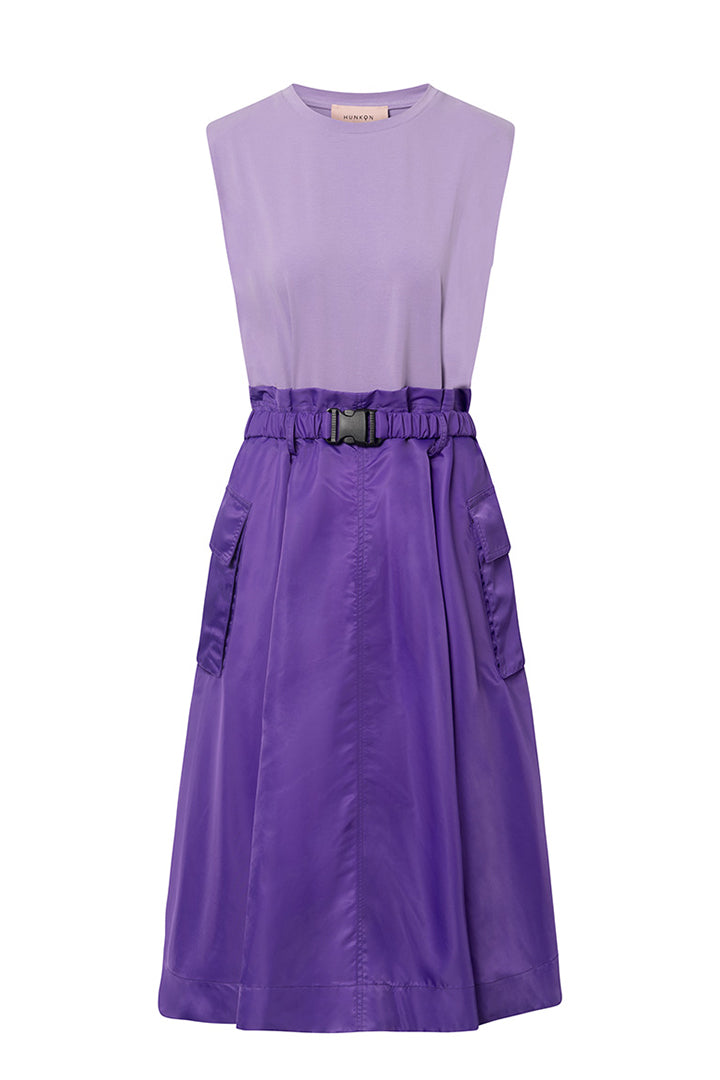 HUNKØN Onyx dress Kjoler Purple