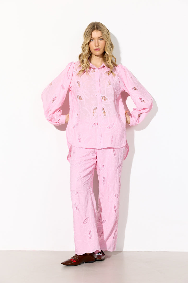 HUNKØN Orla Shirt Skjorter Pink