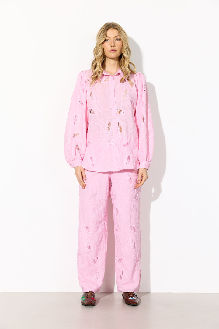 HUNKØN Orla Trousers Bukser Pink