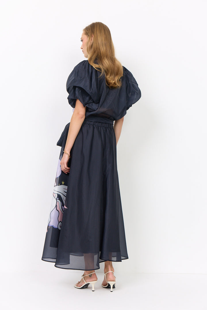 HUNKØN Pallas Shirt Skjorter Black Pony