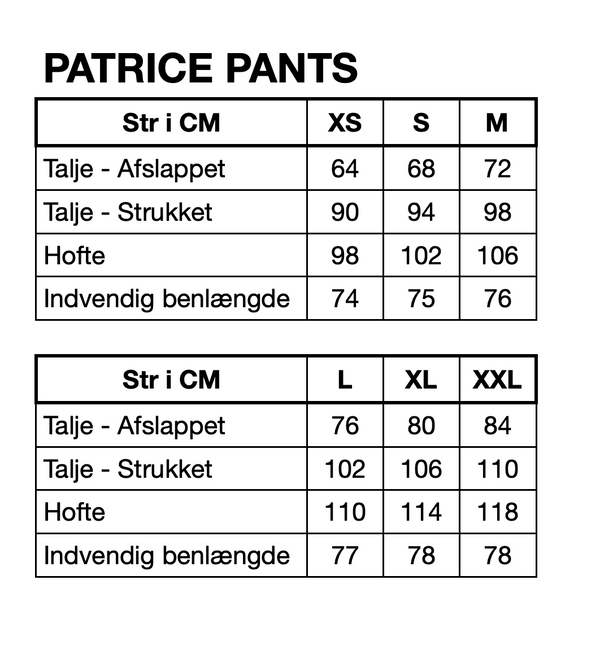 HUNKØN Patrice Cargo pants Bukser Silver