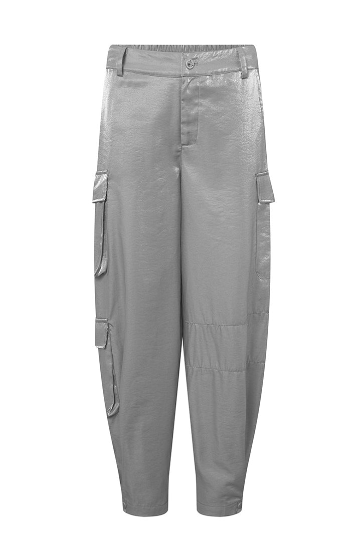 HUNKØN Patrice Cargo pants Bukser Silver