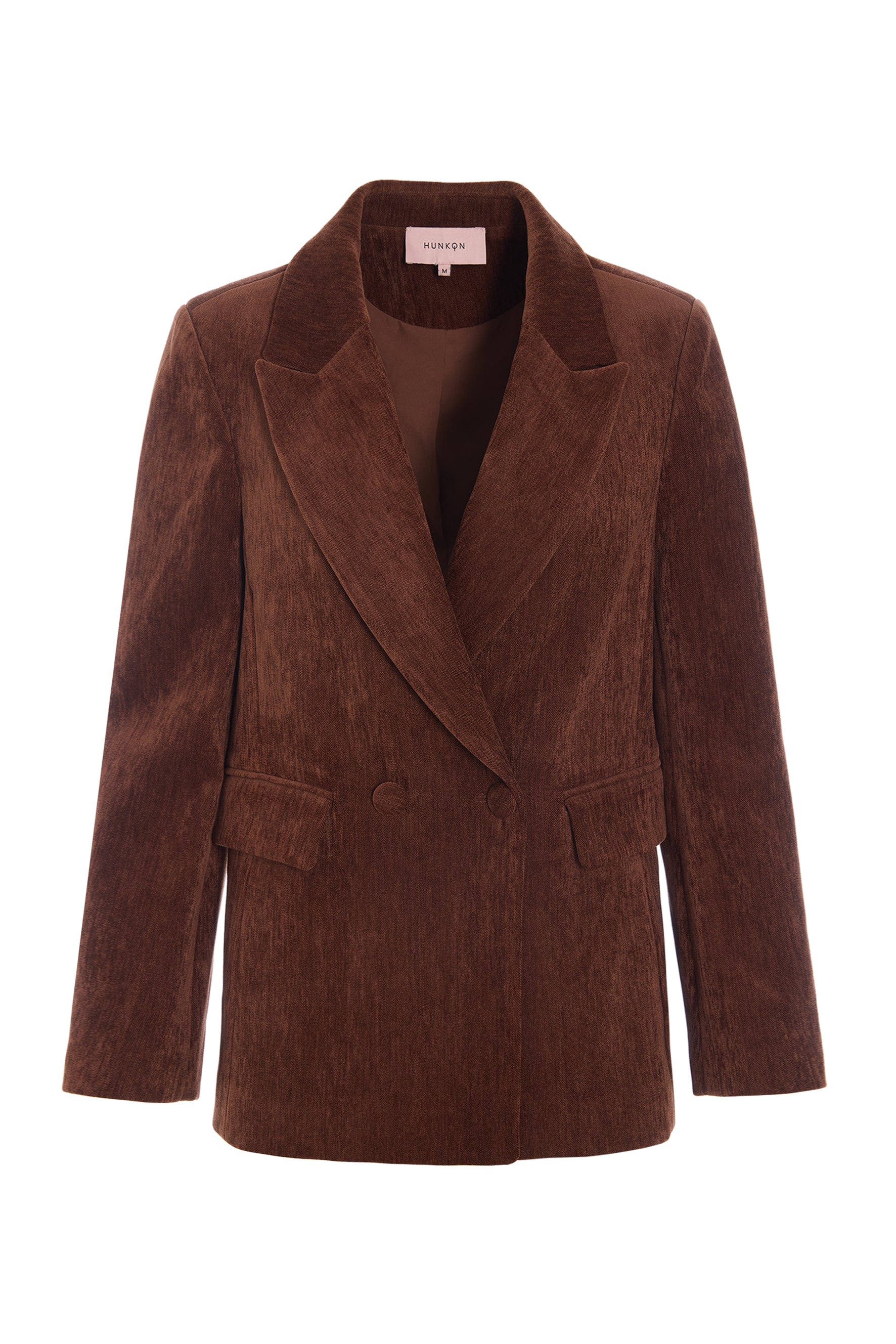 HUNKØN Petra Blazer Jakker Brown