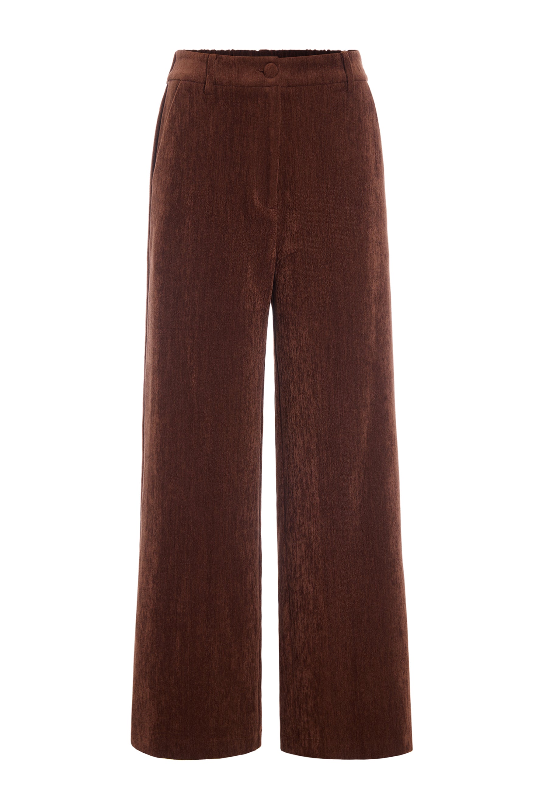 HUNKØN Petra Trousers Bukser Brown