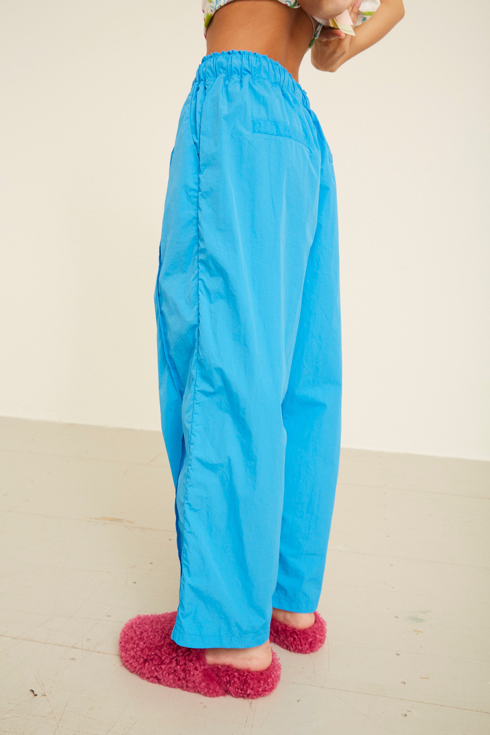 HUNKØN Polly Parachute Pants Bukser Blue