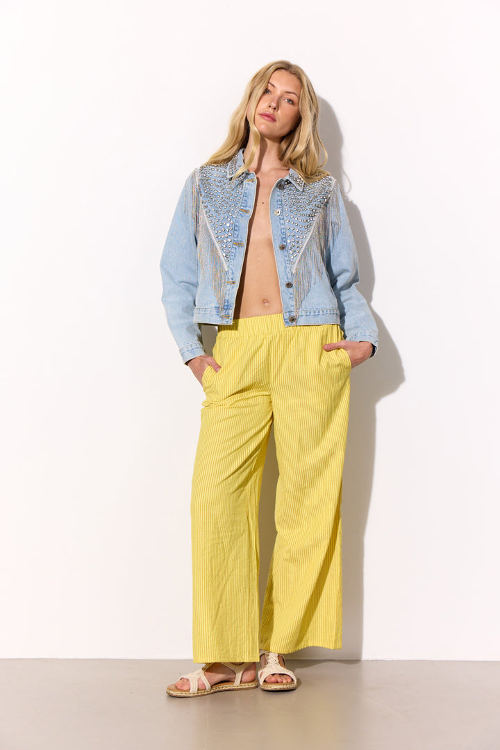 HUNKØN Priya Gem Jacket Jakker Light Denim