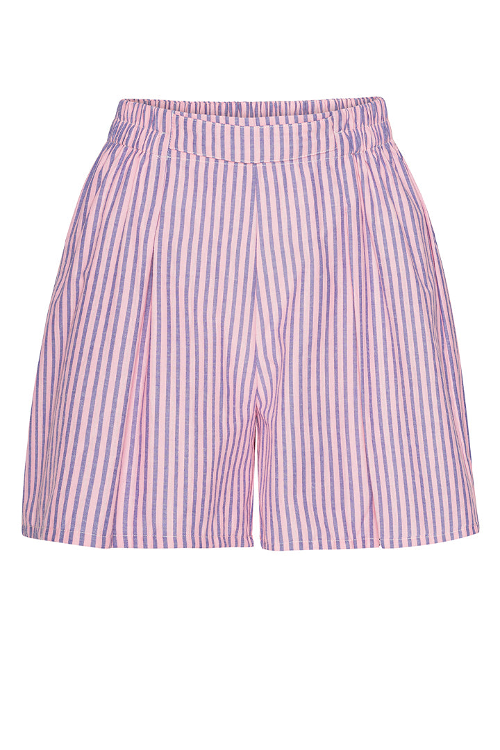 HUNKØN Randi Shorts Shorts Pink Striped