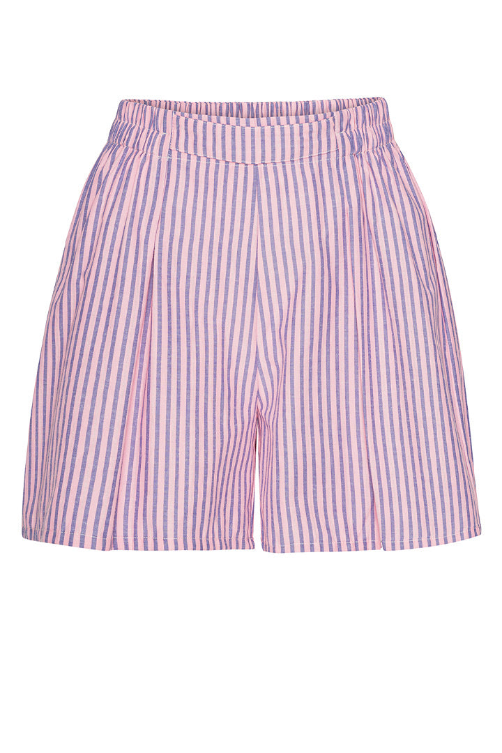 HUNKØN Randi Shorts Shorts Pink Striped