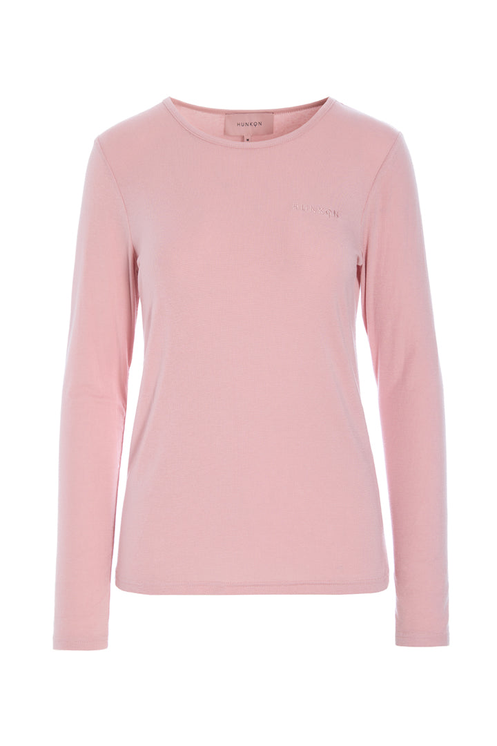 HUNKØN Rebekka Blouse Bluser Pink
