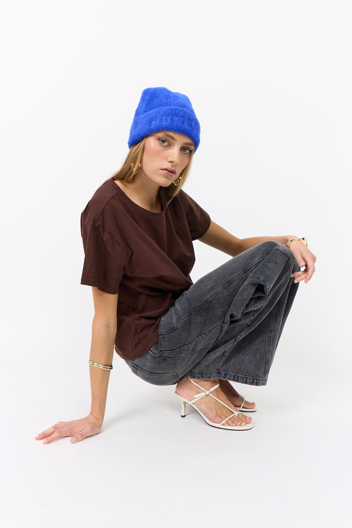 HUNKØN Renata Barrel Jeans Bukser Black