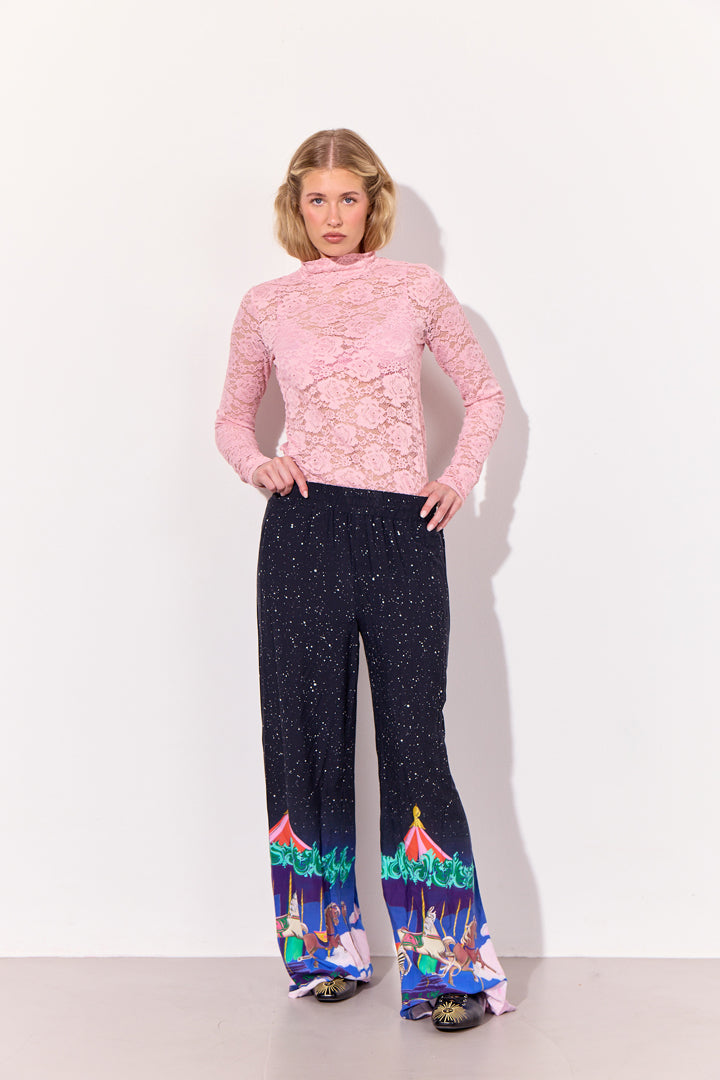 HUNKØN Ronja Blouse Bluser Rose