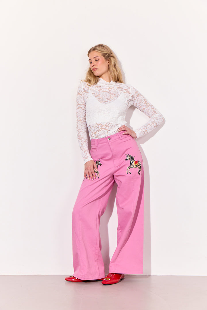 HUNKØN Ronja Blouse Bluser White