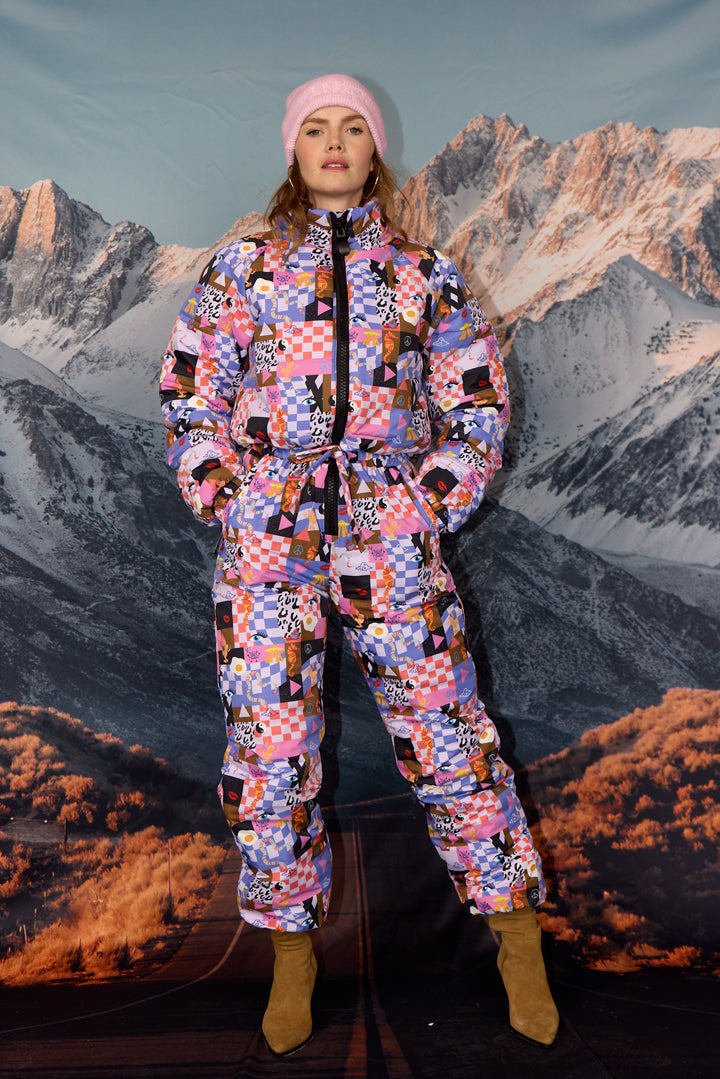 HUNKØN Roxanna Snowsuit Flyverdragter Multiverse Art Print
