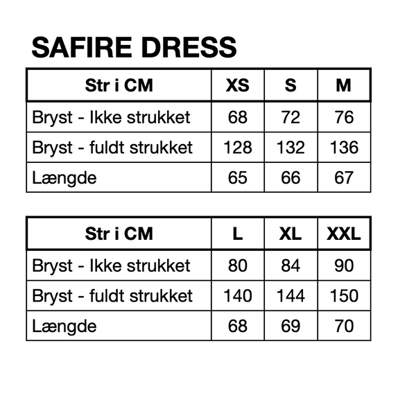 HUNKØN Safire dress Kjoler Beige