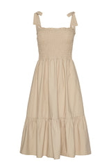 HUNKØN Safire dress Kjoler Beige