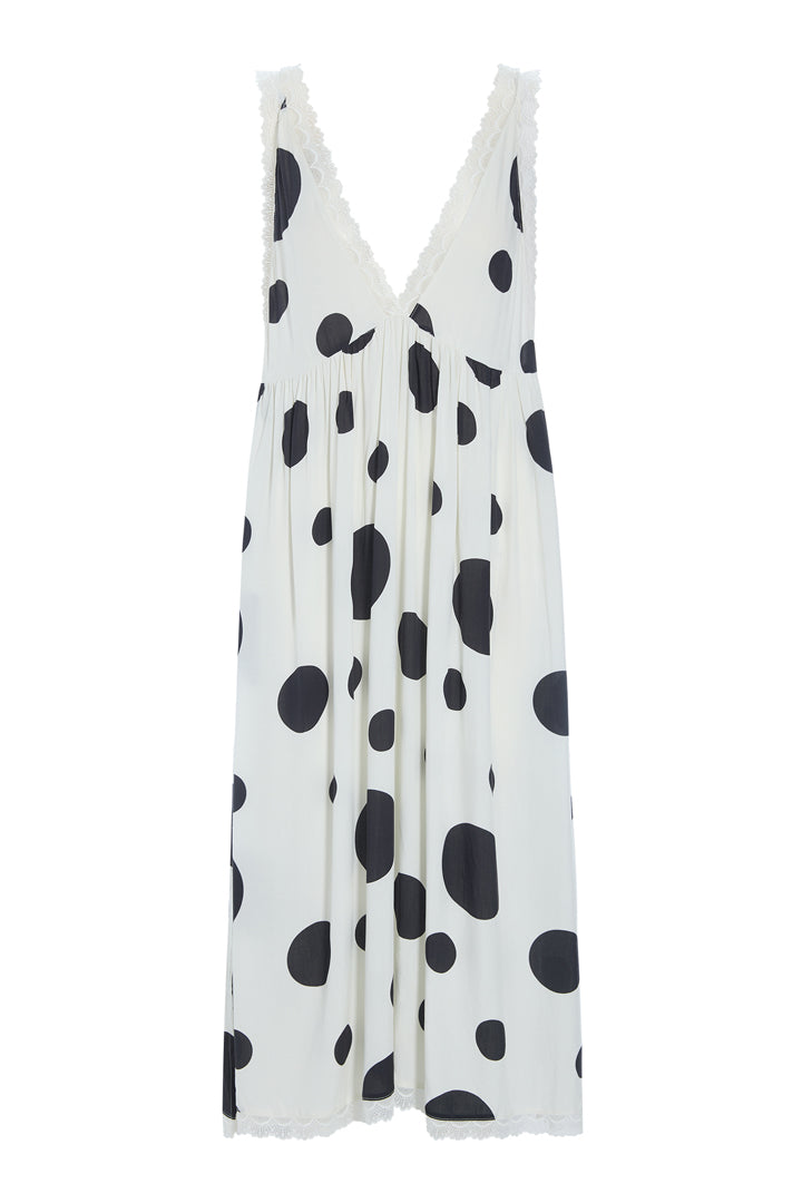 HUNKØN Salem Dress Kjoler White